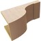 Ekena Millwork 9"W x 18"D x 9"H Wide Del Monte Rough Cedar Woodgrain TimberThane Corbel, Primed Tan CORUR09X18X09DELRCPR - alternate 6